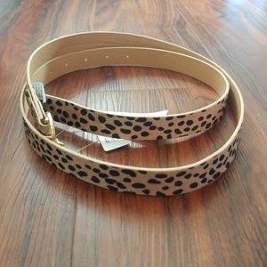 Gap Cheetah Print Belt